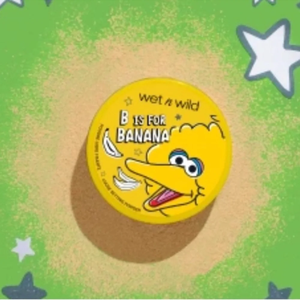 NEW Wet n Wild x Sesame Street Loose Banana Powder B is for Bananas SEALED